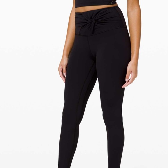 lululemon athletica Pants - Lululemon Align High-Rise Tight Twist Waist Black